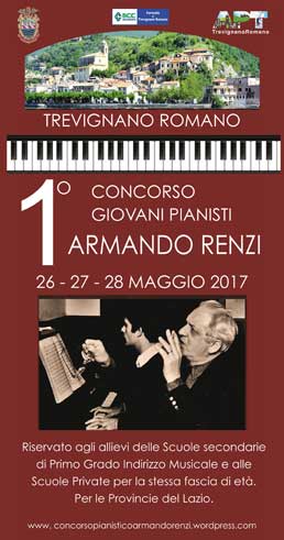 Concorso per Giovani Pianisti Armando Renzi