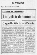 La città domanda 1979